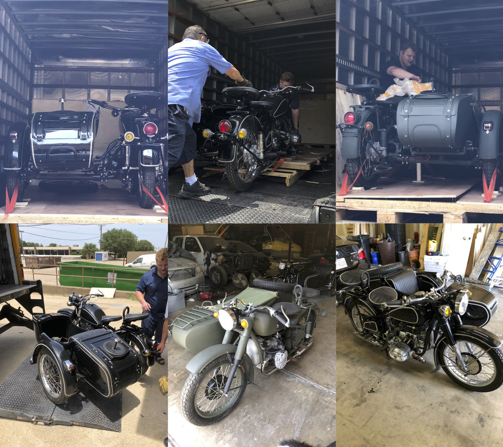   Motorcycle Arrival Day  